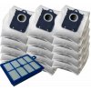 KOMA SB03PL - Sada 12 vreciek vrátane HEPA filtra pre vysávače AEG, Electrolux, Philips, kompatibilné s vreckami typu S-BAG Flexi KOMA SB03PL - Sada 12 vreciek vrátane HEPA filtra pre vysávače AEG, Electrolux, Philips, kompatibilné s vreckami typu S-BAG Flexi