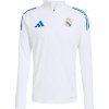 Adidas Real Madrid tréningová mikina biela pánska 2025-2026 Adidas Real Madrid tréningová mikina biela pánska 2025-2026