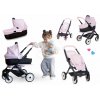 Set kočík s prenosnou postieľkou trojkombinácia Puschair Pink Maxi Cosi&Quinny Smoby a kočík pre dvojičky Set kočík s prenosnou postieľkou trojkombinácia Puschair Pink Maxi Cosi&Quinny Smoby a kočík pre dvojičky