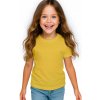 DETSKÉ TRIČKO T-SHIRT PRE CHLAPCA DIEVČA ŽLTÉ 104 DETSKÉ TRIČKO T-SHIRT PRE CHLAPCA DIEVČA ŽLTÉ 104