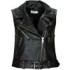 Only ONL Vera Faux Leather Waistcoat čierna Only ONL Vera Faux Leather Waistcoat čierna