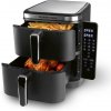GourmetMaxx Vertikálna teplovzdušná fritéza s dvojitou komorou a bočným displejom FryUp 10 l 15305 GourmetMaxx Vertikálna teplovzdušná fritéza s dvojitou komorou a bočným displejom FryUp 10 l 15305