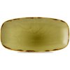 DUDSON Talíř mělký obdélníkový 355x189 mm Harvest Green