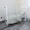 Sablio Mikroplyšové obliečky do detskej postieľky Nežná krajka - 130x90 / 40x60 Sablio Mikroplyšové obliečky do detskej postieľky Nežná krajka - 130x90 / 40x60