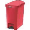 Kôš nášlapný End STEP SLIM JIM 30litr. červený Rubbermaid (Odpadkový nášlapný kôš STEP SLIM JIM 30litr. Rubbermaid preklap.veko červený) Kôš nášlapný End STEP SLIM JIM 30litr. červený Rubbermaid (Odpadkový nášlapný kôš STEP SLIM JIM 30litr. Rubbermaid preklap.veko červený)