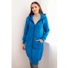 Long insulated hoodie - purple blue modrá One size Kesi 5907302128010 Long insulated hoodie - purple blue modrá One size Kesi 5907302128010