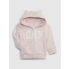 GAP Baby mikina s logom Ružová 6-12M Ružová Ružová GAP Baby mikina s logom Ružová 6-12M Ružová Ružová