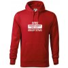 Otec uradne hodiny - Mikina pánska Cape s kapucňou - 4XL ( Červená ) Otec uradne hodiny - Mikina pánska Cape s kapucňou - 4XL ( Červená )