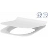 Cersanit Crea WC sedátko hranaté duroplast / antibakteriálne, biela, K98-0178 Cersanit Crea WC sedátko hranaté duroplast / antibakteriálne, biela, K98-0178