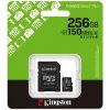 256 GB pamäťová karta Micro SD karta Kingston CANVAS Select Plus + SD Adaptér, CLASS 10 256 GB pamäťová karta Micro SD karta Kingston CANVAS Select Plus + SD Adaptér, CLASS 10