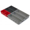 Organizér na príbory DUO BLOX 851675, sada 7 ks, variabilný, šedá, plast, Joseph Joseph Organizér na príbory DUO BLOX 851675, sada 7 ks, variabilný, šedá, plast, Joseph Joseph