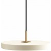 Krémovobiele LED závesné svietidlo so stmievačom s kovovým tienidlom ø 31 cm Asteria Plus Mini – UMAGE Krémovobiele LED závesné svietidlo so stmievačom s kovovým tienidlom ø 31 cm Asteria Plus Mini – UMAGE
