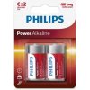 Philips Power Alkaline C 2ks LR14P2B/10 Philips Power Alkaline C 2ks LR14P2B/10