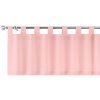 Dekoria Krátky záves na pútkach, púdrovo ružová, 260 x 40 cm, Loneta, 133-39 Dekoria Krátky záves na pútkach, púdrovo ružová, 260 x 40 cm, Loneta, 133-39