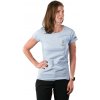 Northfinder Dámske turistické tričko z organic cotton MARYB lightblue