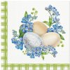 Servítky na DEKUPÁŽ - Eggs in Forget me nots - 1ks Servítky na DEKUPÁŽ - Eggs in Forget me nots - 1ks