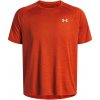 Pánske funkčné tričko s krátkym rukávom Under Armour TECH TEXTURED SS TEE oranžové 1382796-844 - S Pánske funkčné tričko s krátkym rukávom Under Armour TECH TEXTURED SS TEE oranžové 1382796-844 - S