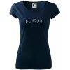 Labradorský retriever EKG - Dámske tričko Pure - 3XL ( Tmavomodrá (veľmi tmavá - skoro čierna) ) Labradorský retriever EKG - Dámske tričko Pure - 3XL ( Tmavomodrá (veľmi tmavá - skoro čierna) )