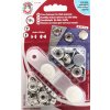 Kohinoor Druky kovové 15 mm, stříbřitě šedé Kohinoor Druky kovové 15 mm, stříbřitě šedé