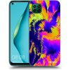 Picasee silikónový prehľadný obal pre Huawei P40 Lite - Burn Picasee silikónový prehľadný obal pre Huawei P40 Lite - Burn