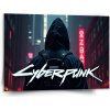 Sablio Obraz Cyberpunk 2077 Výhľad na mesto - 150x110 cm Sablio Obraz Cyberpunk 2077 Výhľad na mesto - 150x110 cm