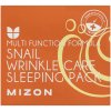 Mizon Snail Wrinkle Care pleťová maska proti vráskam 80 ml