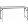 Royal Catering Skladací pracovný stôl - 60 x 180 cm - nosnosť 230 kg RCAT-180/60K Royal Catering Skladací pracovný stôl - 60 x 180 cm - nosnosť 230 kg RCAT-180/60K