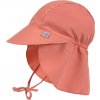 Lassig Sun Protection Flap Hat coral Lassig Sun Protection Flap Hat coral