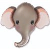 Balón fóliový - Sloník béžový 60cm (Vhodné pre plnenie vzduchom aj héliom) Balón fóliový - Sloník béžový 60cm (Vhodné pre plnenie vzduchom aj héliom)