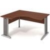 Manutan Rohový kancelársky stôl Cross, 160 x 120 x 75,5 cm, ľavé vyhotovenie, dezén orech Manutan Rohový kancelársky stôl Cross, 160 x 120 x 75,5 cm, ľavé vyhotovenie, dezén orech