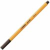 Popisovač STABILO point liner 88 hnedý tmavo Popisovač STABILO point liner 88 hnedý tmavo
