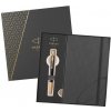 Parker 1502/3292667 IM Premium Black GT guľôčkové pero darčeková súprava so zápisníkom Parker 1502/3292667 IM Premium Black GT guľôčkové pero darčeková súprava so zápisníkom