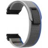 Nylonový popruh Ricardo 26mm (pro Garmin Fenix 8/7X/6X (51mm), Tactix aj.), šedý V2, QuickFit Nylonový popruh Ricardo 26mm (pro Garmin Fenix 8/7X/6X (51mm), Tactix aj.), šedý V2, QuickFit