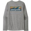 Pánske funkčné tričko Patagonia LONG-SLEEVED CAPILENE COOL DAILY GRAPHIC SHIRT - WATERS - šedá S Pánske funkčné tričko Patagonia LONG-SLEEVED CAPILENE COOL DAILY GRAPHIC SHIRT - WATERS - šedá S