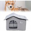 Chladiaci domček pre mačky, letný chladiaci domček pre domáce zvieratá s oxfordskou látkou proti uhryznutiu Chladiaci domček pre mačky, letný chladiaci domček pre domáce zvieratá s oxfordskou látkou proti uhryznutiu