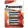PANASONIC Alkalické baterie Pro Power LR20PPG/2BP D 1,5V (Blistr 2ks) PANASONIC Alkalické baterie Pro Power LR20PPG/2BP D 1,5V (Blistr 2ks)