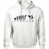 Parkour evolúcia - Oversized mikina pánska Moon - kratšia + širšia - XL ( Biela ) Parkour evolúcia - Oversized mikina pánska Moon - kratšia + širšia - XL ( Biela )