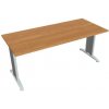 Hobis Rokovací stôl Flex, 180x75,5x80 cm, jelša/kov Hobis Rokovací stôl Flex, 180x75,5x80 cm, jelša/kov