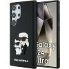 Karl Lagerfeld 3D Rubber Karl and Choupette Samsung Galaxy S24 Ultra čierne Karl Lagerfeld 3D Rubber Karl and Choupette Samsung Galaxy S24 Ultra čierne