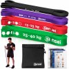 Sada odporových gúm Sensei Power Bands 1-40 kg 4 kusy posilňovacie gumy Sada odporových gúm Sensei Power Bands 1-40 kg 4 kusy posilňovacie gumy