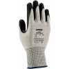 Uvex UNIDUR 6659 FOAM Protiporezné rukavice 8, Sivý melír-Čierna