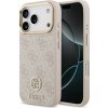 GUESS kryt pre iPhone 17 Pro compatible with MagSafe (PU W/ 4G Strass Logo) pink GUESS kryt pre iPhone 17 Pro compatible with MagSafe (PU W/ 4G Strass Logo) pink