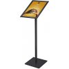 Jansen Display Menuboard s klaprámem A3, ostrý roh, profil 25mm Černá, 625 x 1100 mm Jansen Display Menuboard s klaprámem A3, ostrý roh, profil 25mm Černá, 625 x 1100 mm