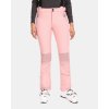 Kilpi dámske softshellové lyžiarske nohavice Dione-W svetlo ružová