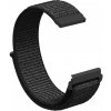 ESES nylonový řemínek na suchý zip pro Samsung Galaxy Watch 46mm Samsung Gear s3 černá 1530001108