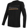 Pánske tričko dl.rukáv SENSOR MERINO AIR RJ čierna L Pánske tričko dl.rukáv SENSOR MERINO AIR RJ čierna L