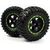 BlackZon Pneu s disky DT/DB černá/zelená Smyter (HPI540183) BlackZon Pneu s disky DT/DB černá/zelená Smyter (HPI540183)