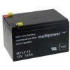 Powery Olovená batéria (multipower) MP12-12 Vds nahrádza Panasonic LC-RA1212PG 12Ah Lead-Acid 12V - neoriginálna Powery Olovená batéria (multipower) MP12-12 Vds nahrádza Panasonic LC-RA1212PG 12Ah Lead-Acid 12V - neoriginálna