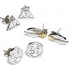 Distrineo Sada 3 párov náušníc Harry Potter Distrineo Sada 3 párov náušníc Harry Potter
