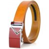 Kožený opasok s automatickou prackou RED TOP Koňaková Kožený opasok s automatickou prackou RED TOP Koňaková